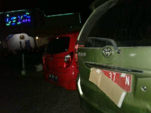 Kendis Milik Pemkab Boltim Terparkir di Tempat Hiburan Malam